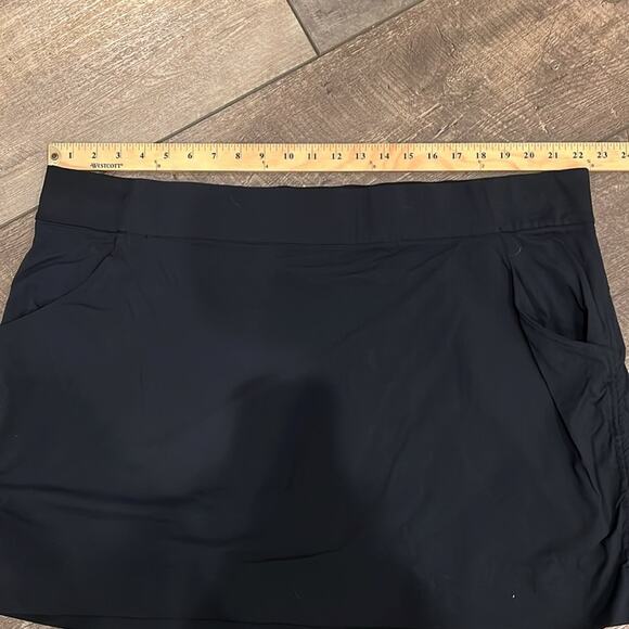 Columbia Women's Anytime Casual Skort Black Size 3X - Picture 4 of 8